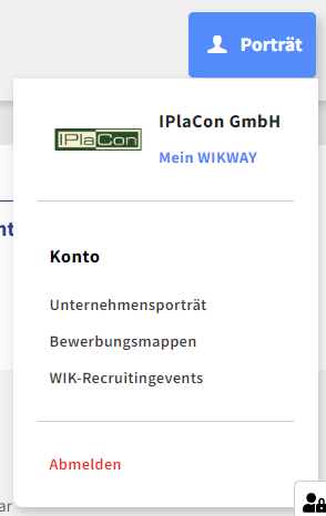 Schnellzugriff Unternehmensprofil Schnellzugriff.png